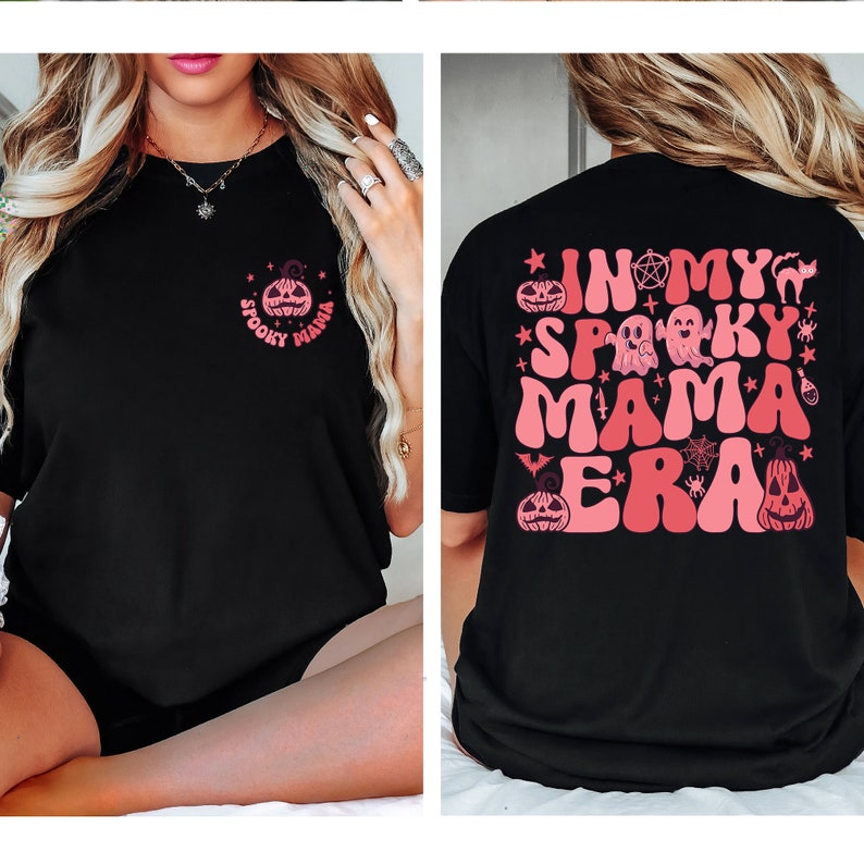 Spooky Mama Halloween T-shirt