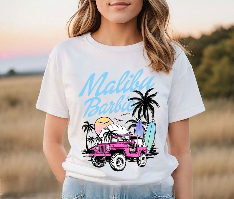 Malibu Barbie Let's Go Party T-shirt