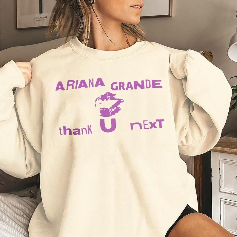 Ariana Grande Band Print Sweatshirt