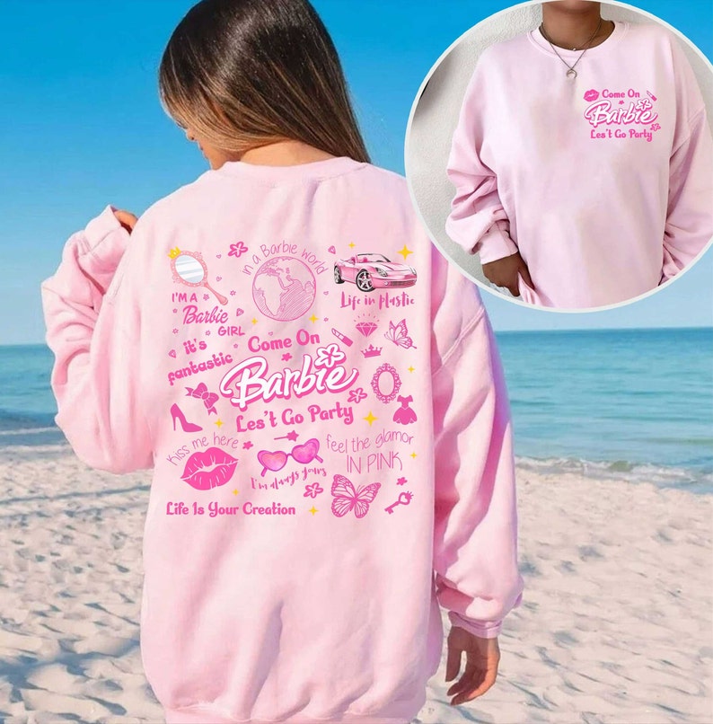 Come on Let's Go Party Double Sided Sweatshirt
