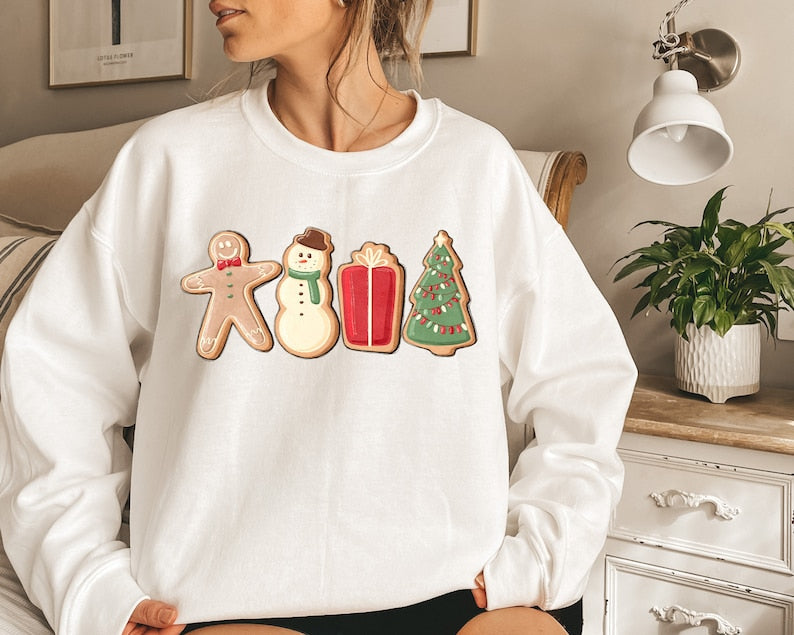 Christmas Gingerbread Cookies Sweatshirt