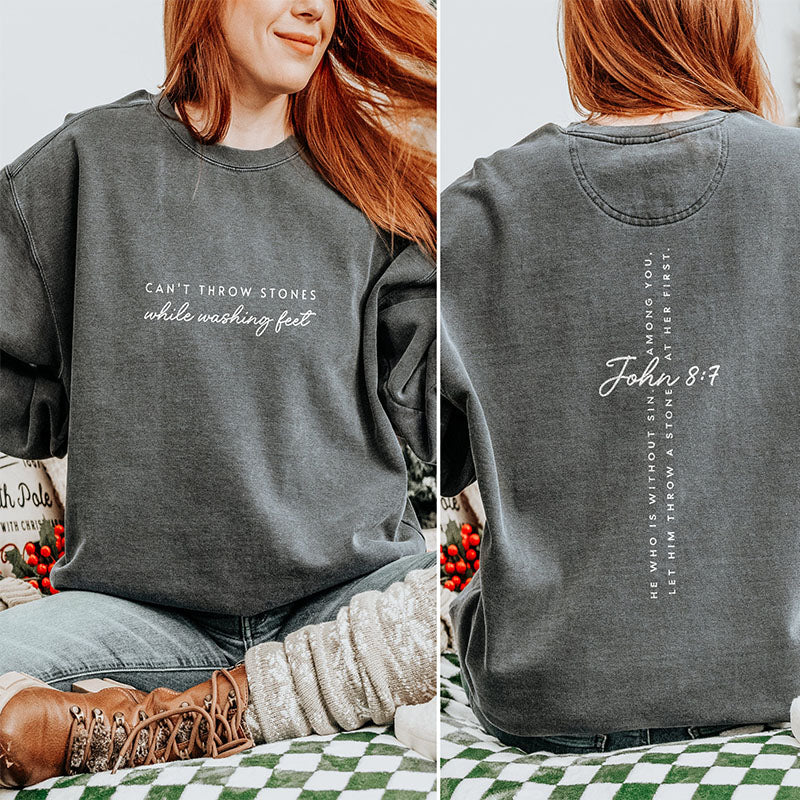 Bible Verse Faith Religious Sweatshirt