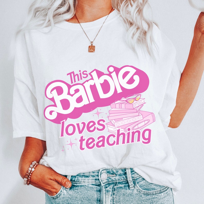 Barbie Teacher Back To School Cute T-shirt