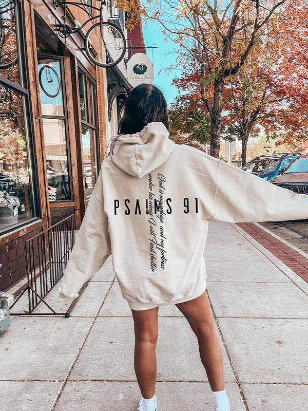 Trendy Bible Verse Hoodie