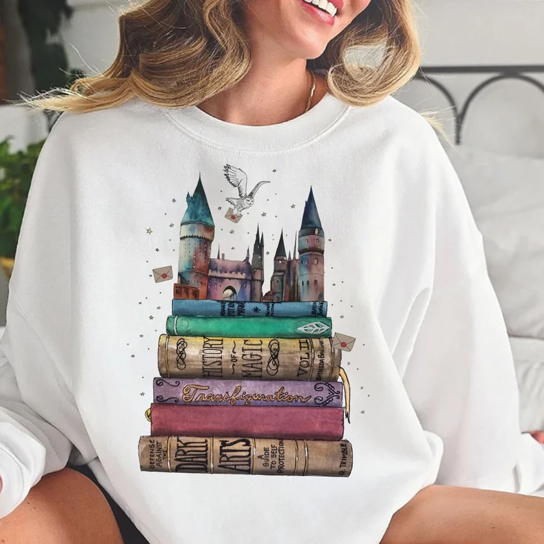 Wizard Castle Book T-shirt