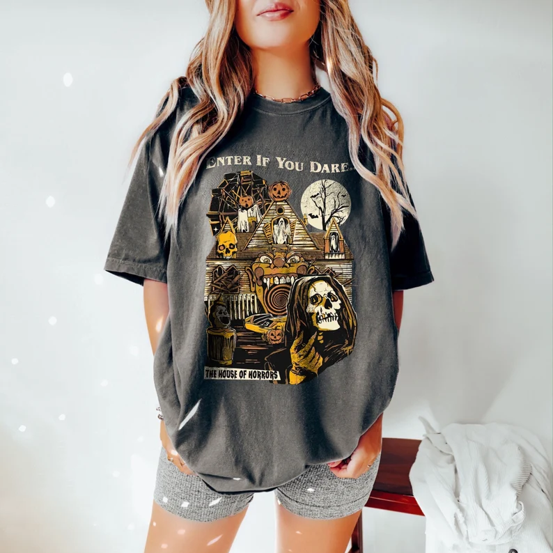 Comfort Colors® The House Of Horrors Vintage Shirt