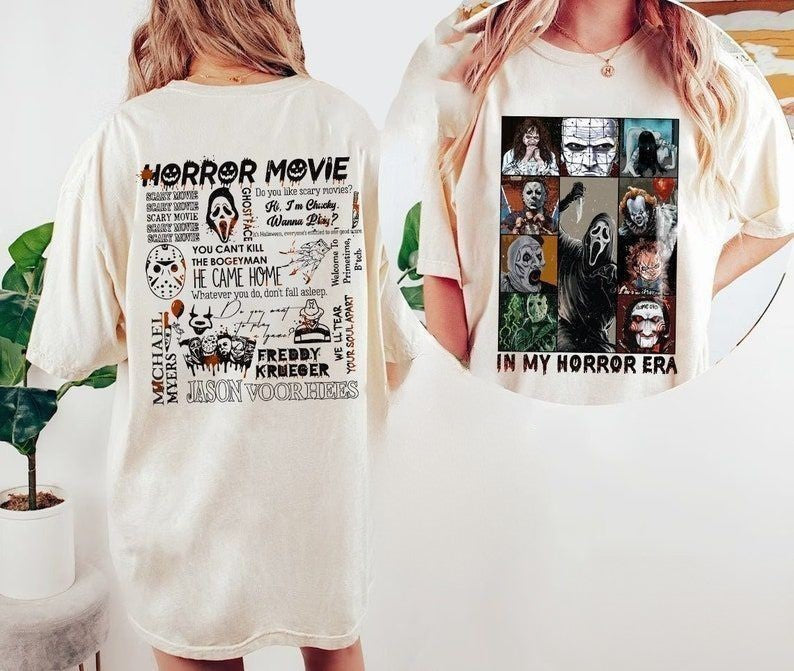Halloween Horror Characters Horror Nights T-shirt