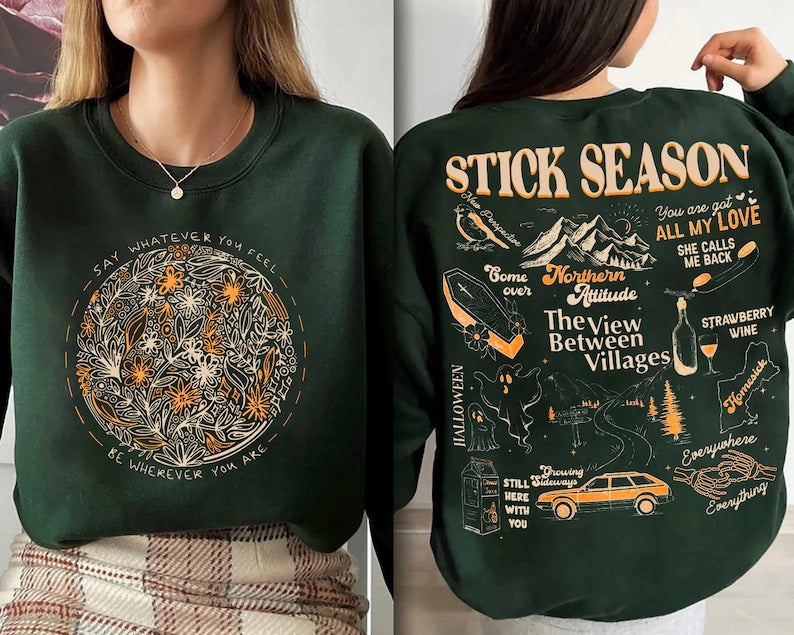 Vintage Stick Season 2023 Two-Sided Sweatshirt