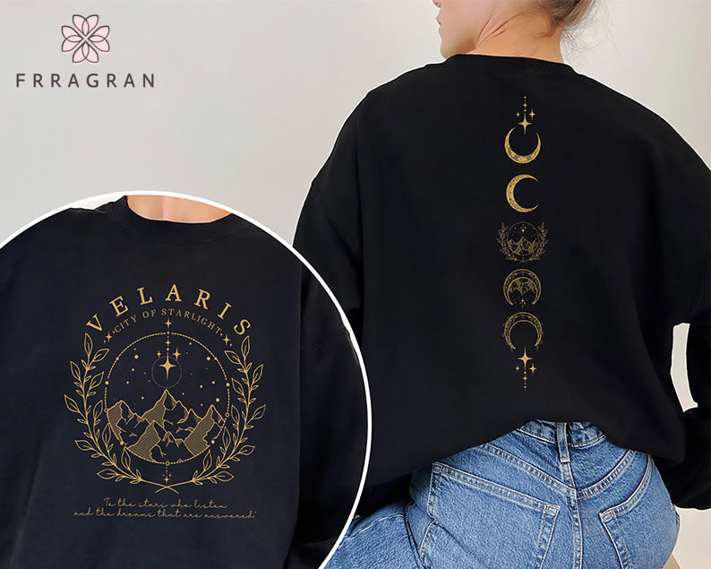 Velaris City Of Starlight Casual Sweatshirt