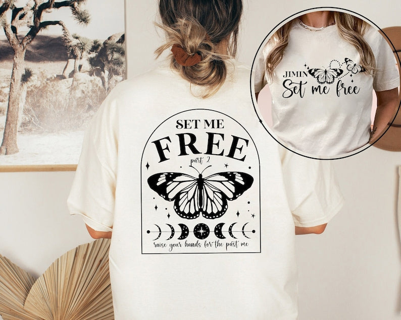 BTS Jimin Set Me Free T-shirt