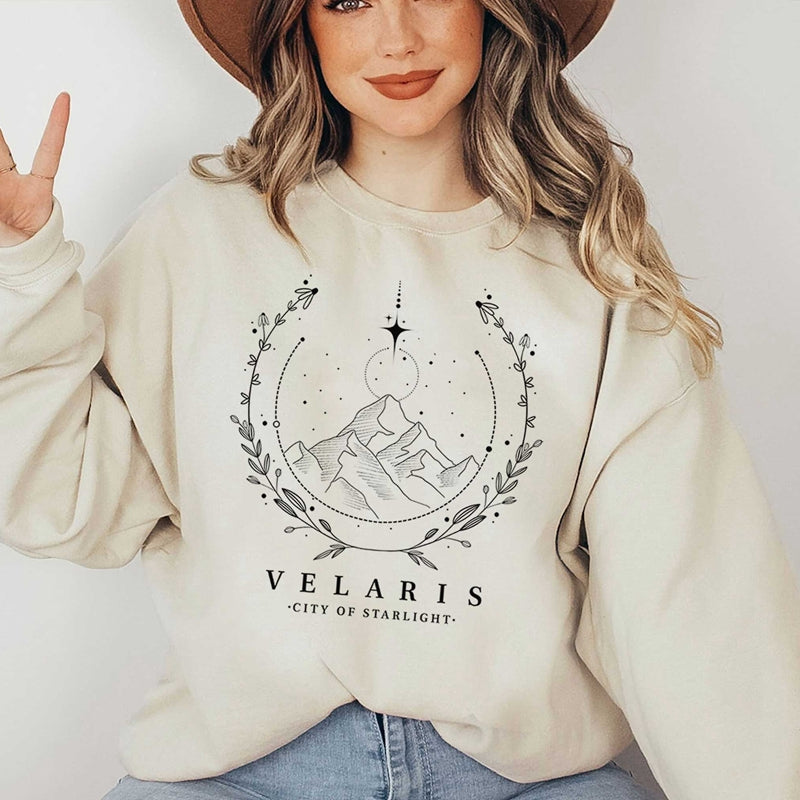 SJM - Velaris sweatshirt, Acotar Velaris Sweatshirt