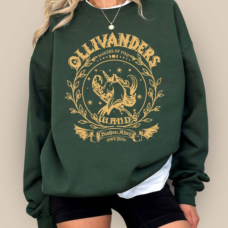 Wizard Book Shop Magic World Sweatshirt