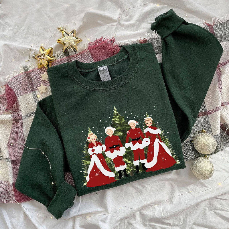 Christmas Movie Long Sleeve Sweatshirt