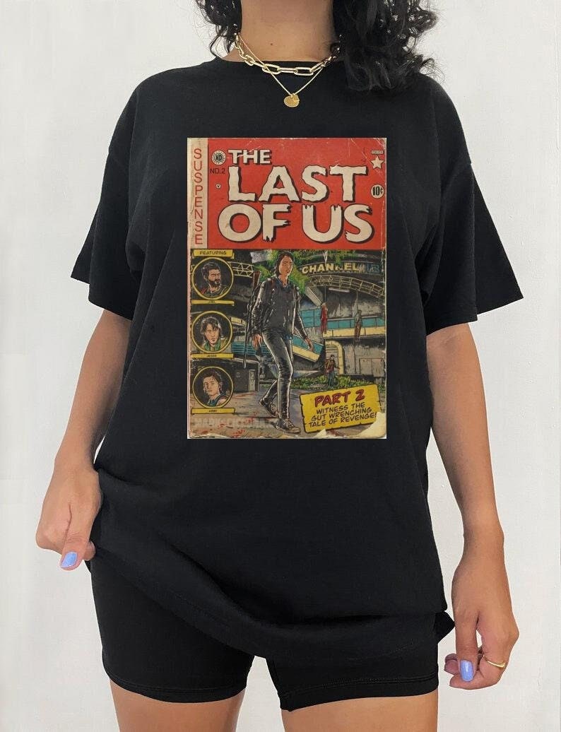 The Last Of Us Comic Art T-shirt